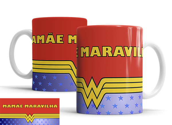 Caneca Dia das Mães de porcelana Mod. 148