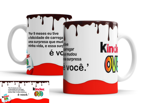 Caneca Dia das Mães de porcelana Mod. 154