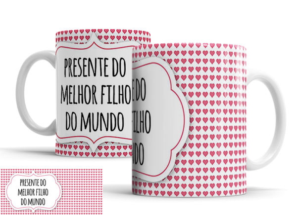 Caneca Dia das Mães de porcelana Mod. 16