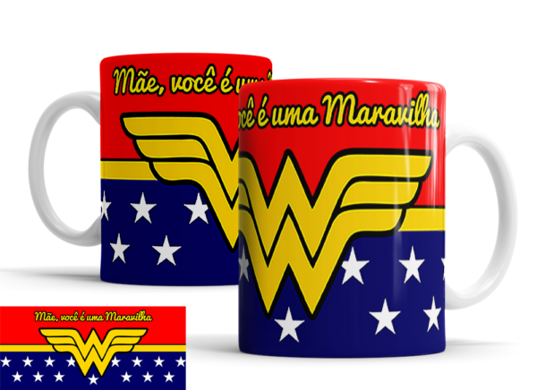 Caneca Dia das Mães de porcelana Mod. 46