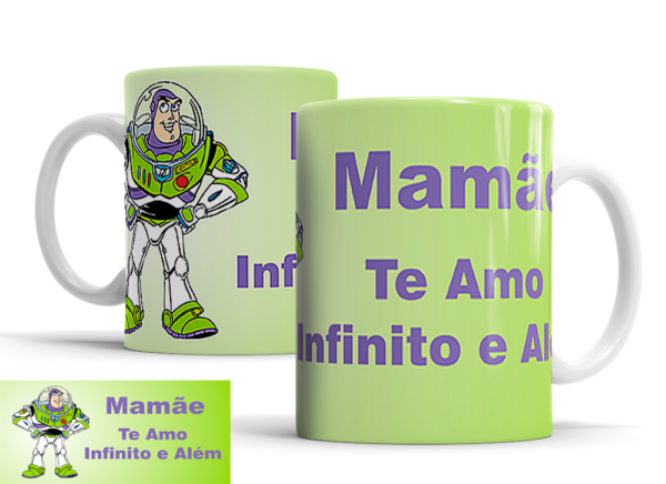 Caneca Dia das Mães de porcelana Mod. 64