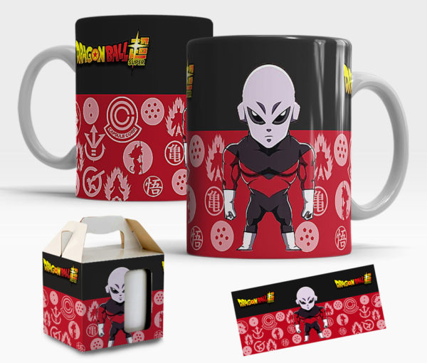 Caneca Dragon Ball Z de Porcelana com caixinha  Mod.20