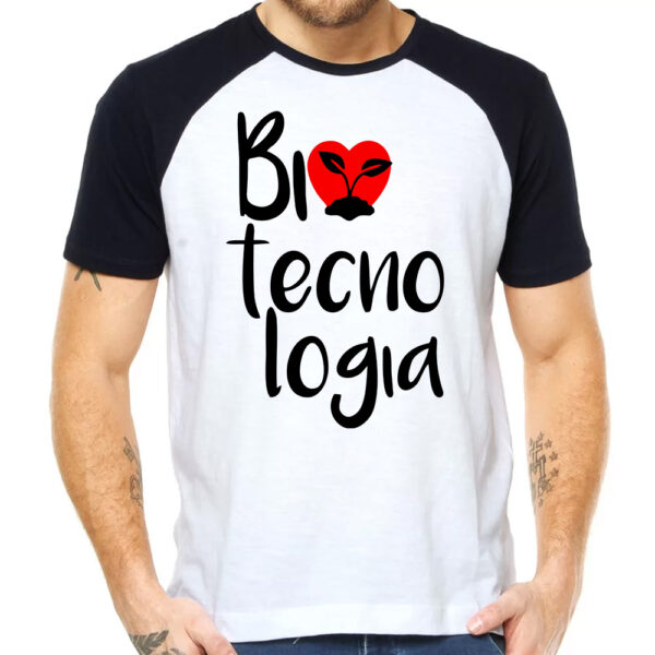 Camiseta Biotcnologia profissão