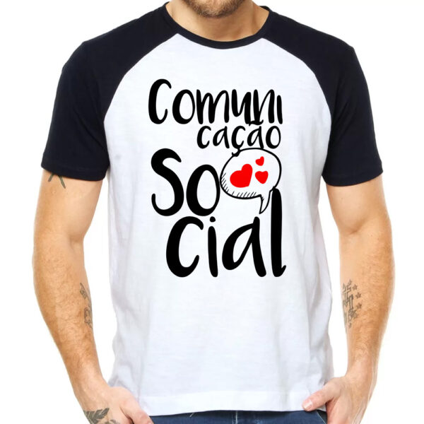 Camiseta Comunicação Social profissão