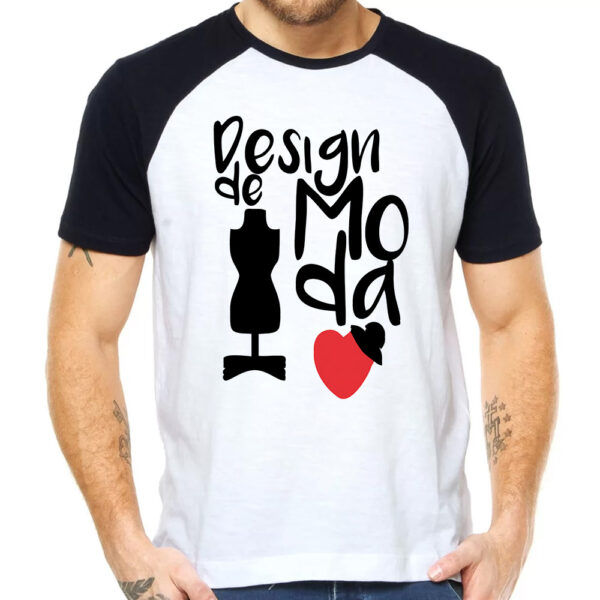 Camiseta Design de Moda profissão