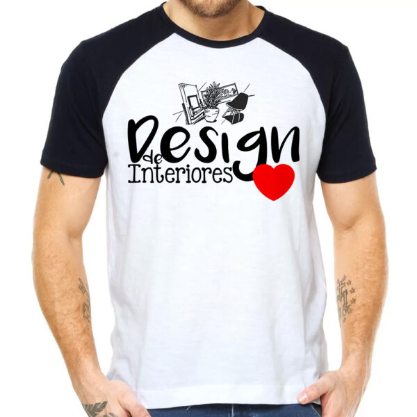 Camiseta Designer de interiores profissão