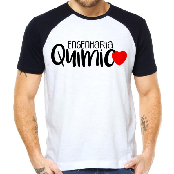 Camiseta Engenharia Química profissão