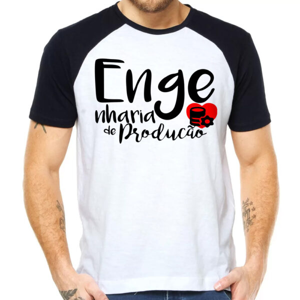 Camiseta Engenharia de Produção profissão