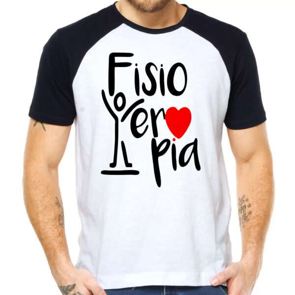 Camiseta Fisioterapia profissão