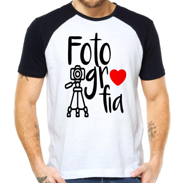 Camiseta Fotografia profissão