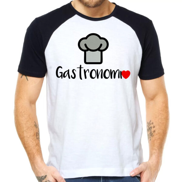 Camiseta Gastronomia profissão