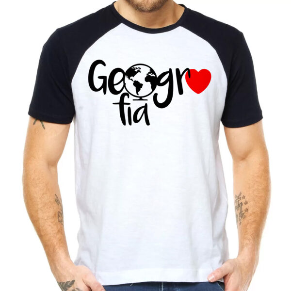 Camiseta Geografia profissão