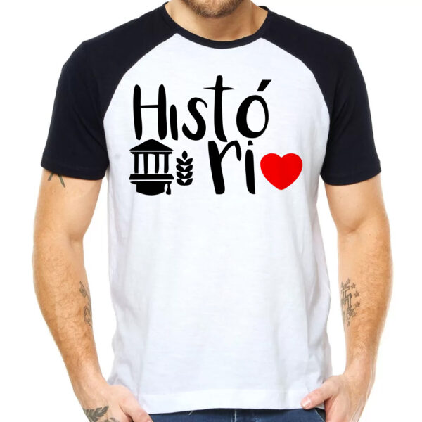 Camiseta História profissão