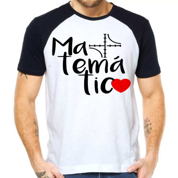 Camiseta Matemática profissão