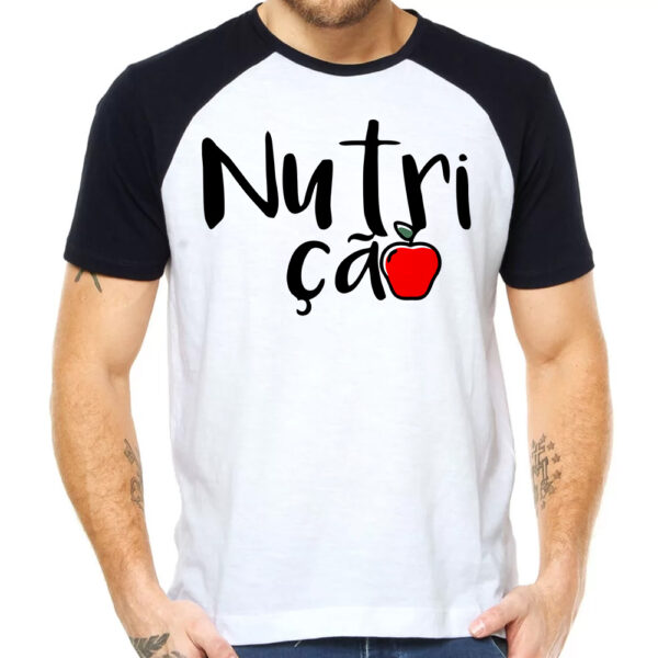 Camiseta Nutrição profissão