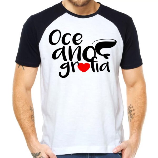 Camiseta Oceanografia profissão