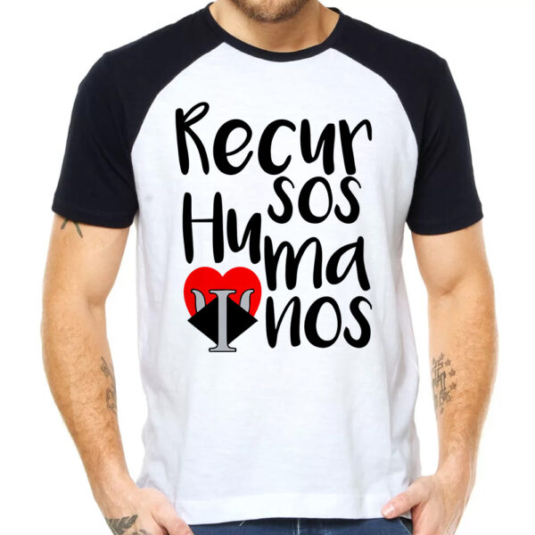 Camiseta Recursos Humanos profissão