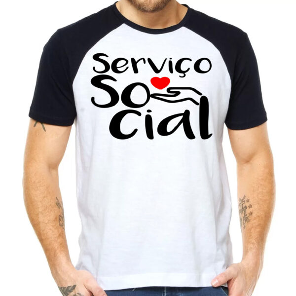 Camiseta Serviço Social profissão