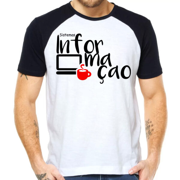 Camiseta Sistema Informação profissão