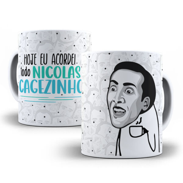 Caneca Meme Flork divertida com caixinha mod.28