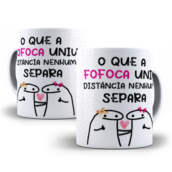 Caneca Meme Flork divertida com caixinha mod.51