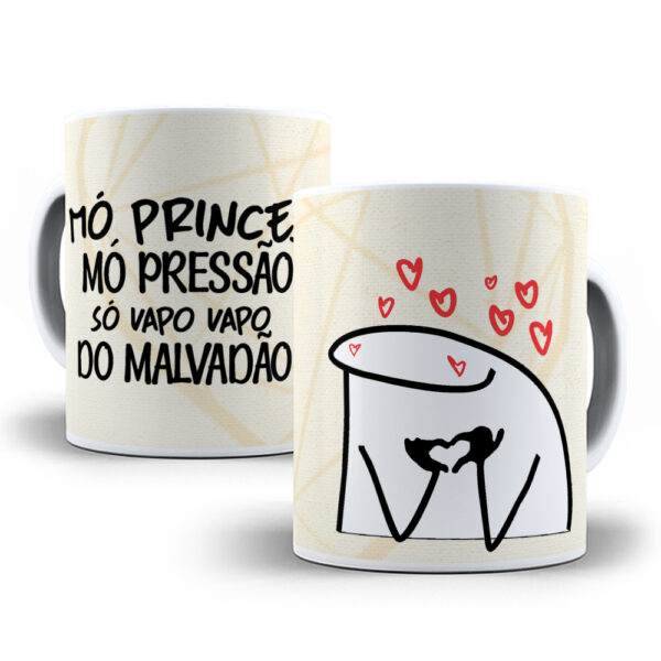 Caneca Meme Flork divertida com caixinha mod.61